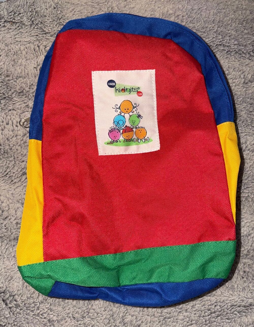 Vintage Simon Kidgits Club Daycare Preschool Backpack